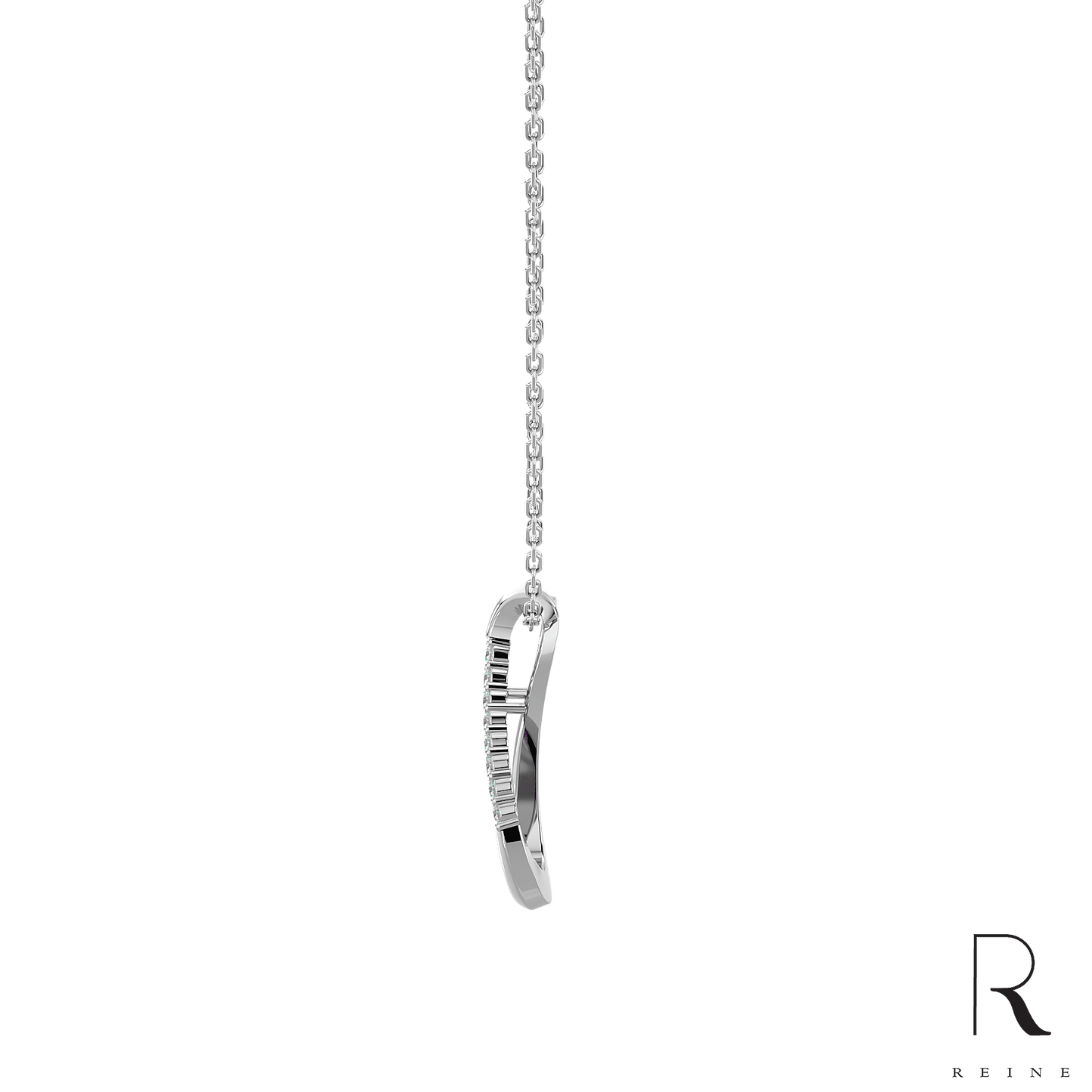 Celestial diamond infinity necklace - Reine
