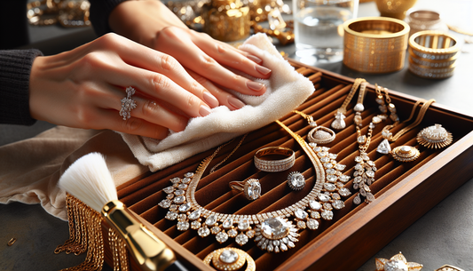 How to Care for Your Gold and Diamond Jewelry at Home